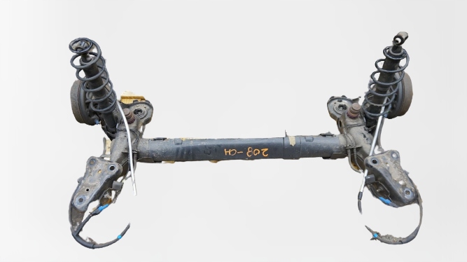 фото №1, Балка oś задняя тормозные барабаны peugeot 208 18r