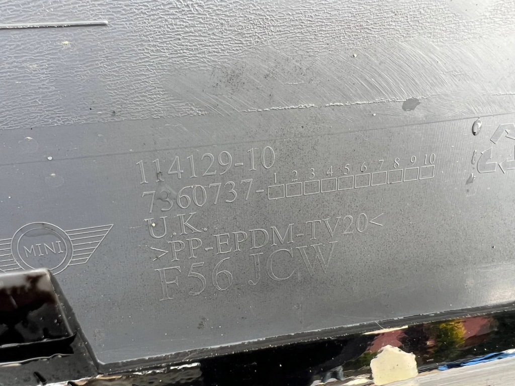 Спойлер накладка mini f55 f56 s jcw 2013 бампер Недорого