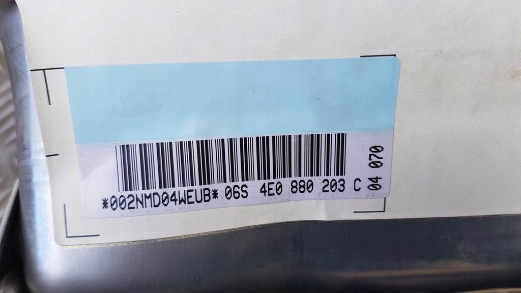 фото №11, Audi a8 d3 подушка пассажира подушка безопасности 4e0880203c