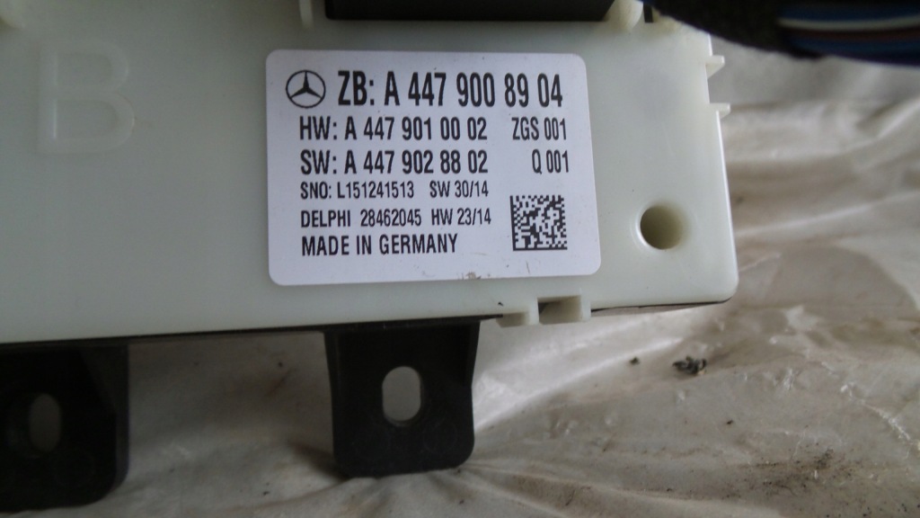 фото №5, Модуль sam mercedes vito w447 a4479008904 блок управления