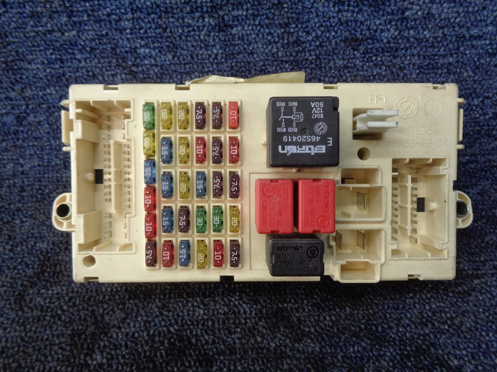 фото №8, Бортовой компьютер замок зажигания bsi 00551807970 0261207727 alfa romeo 147 1.6 16v 105km