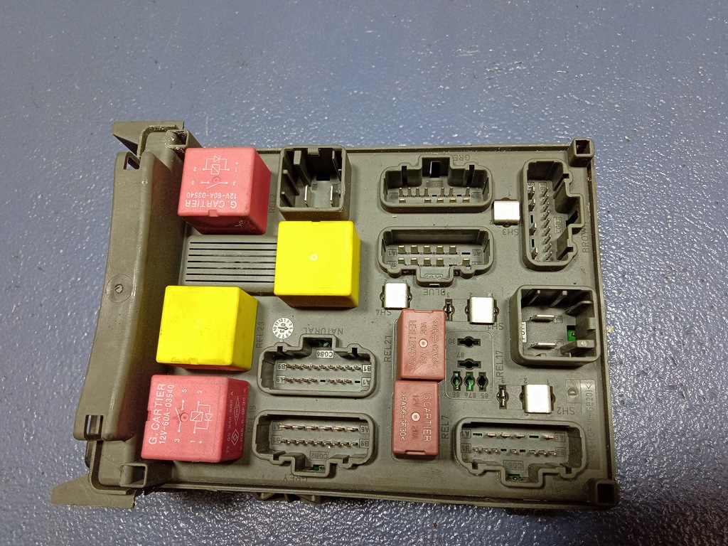 фото №7, Renault laguna ii 1.8b набор стартовый счетчик блок управления