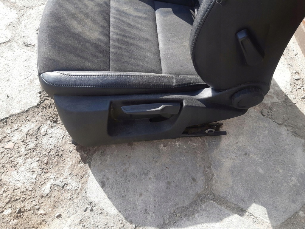 фото №12, Сидіння лівий перед skoda superb ii lift шкіра подушка безпеки