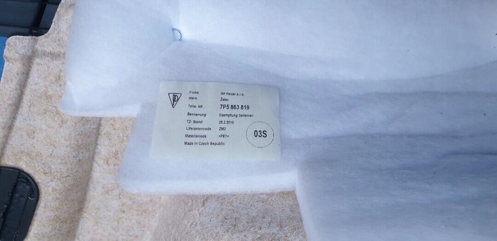 фото №10, Панель килимок обшивка багажника porsche cayenne 7p5 958 7p5867037