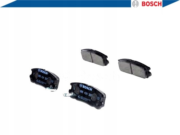 фото №5, Bosch 986 424 367 набір гальмівних колодок гальмівних, гальма дискові