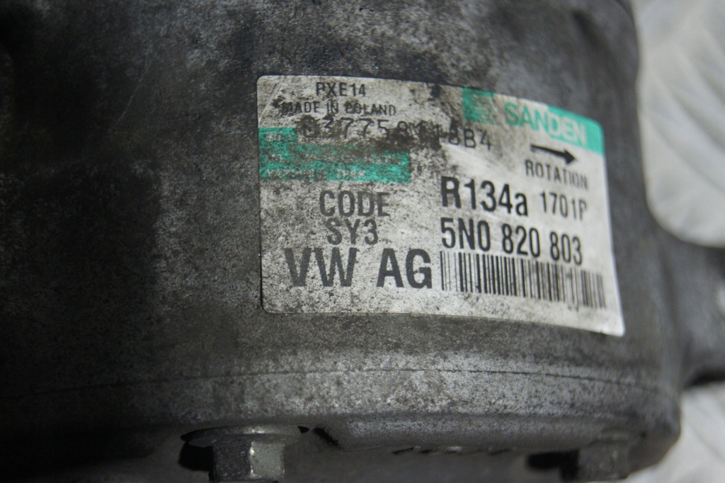 фото №14, Оригінальний номер vag 5n0820803 компресор кондиціонера оригінал