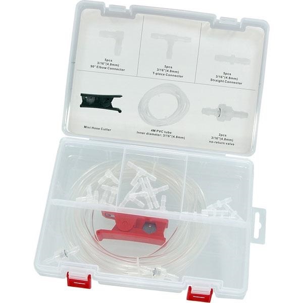 фото №1, Універсальний шланг wąż омивача 4m з'єднувачі набір ремонтний трубка