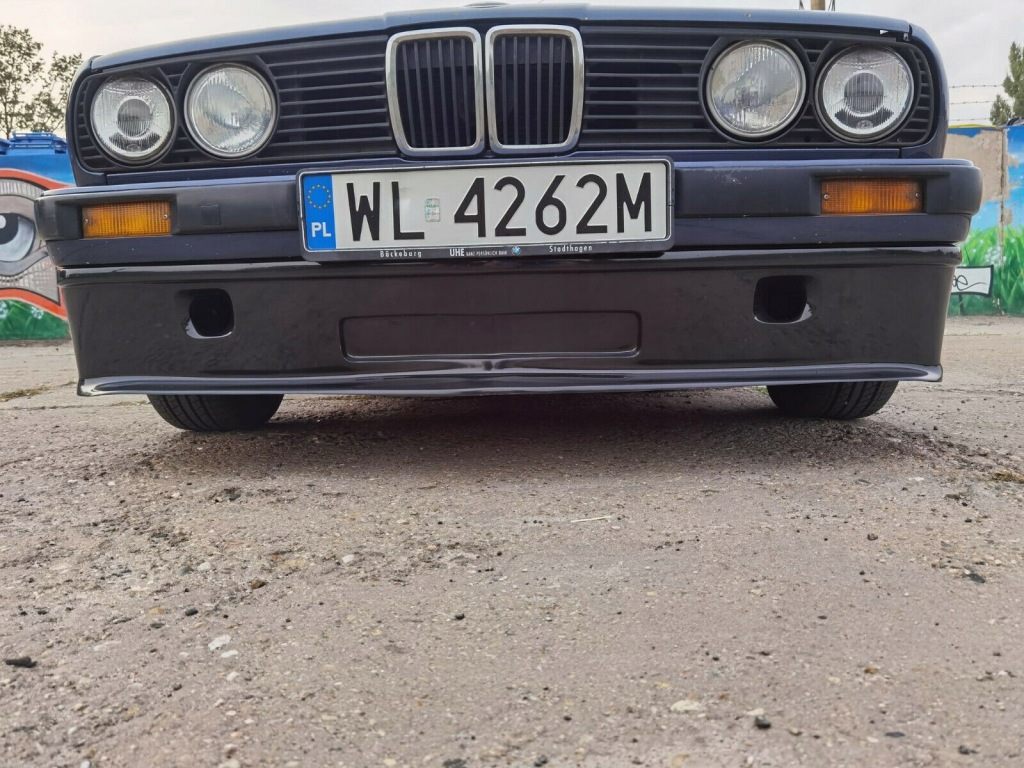 фото №11, Bmw 3 e30 накладка бампера перед indyvidual