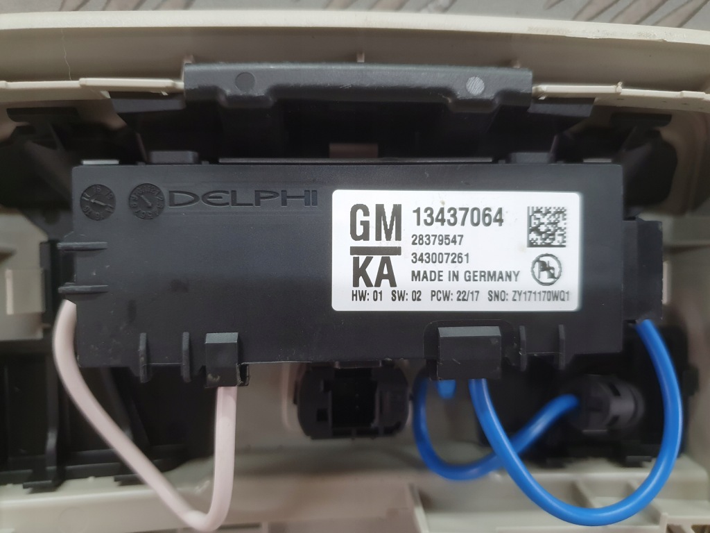 фото №4, Лампа освещение потолочный opel insignia b