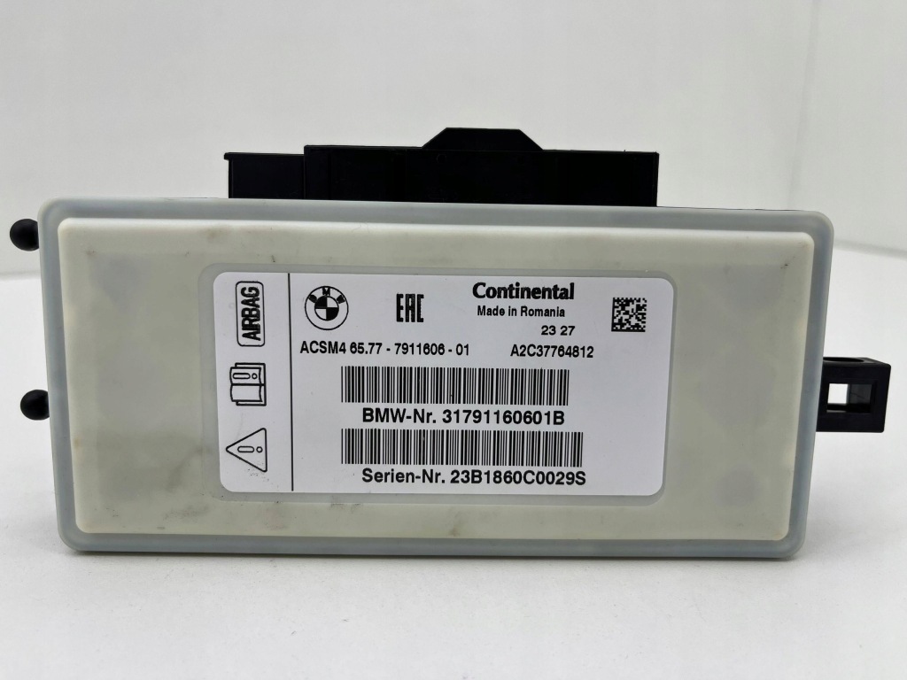 Купить Bmw x3 f25 модуль блок управления подушка безопасности 7911606