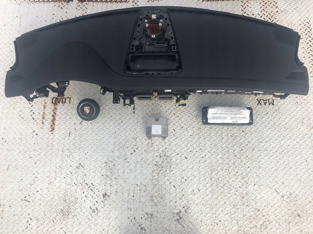 фото №5, Porsche panamera 971 панель приладів панель приладів консоль подушки безпеки