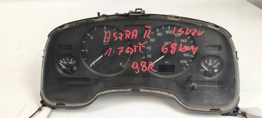 фото №1, Счетчик приборная панель 90561451qk opel astra ii