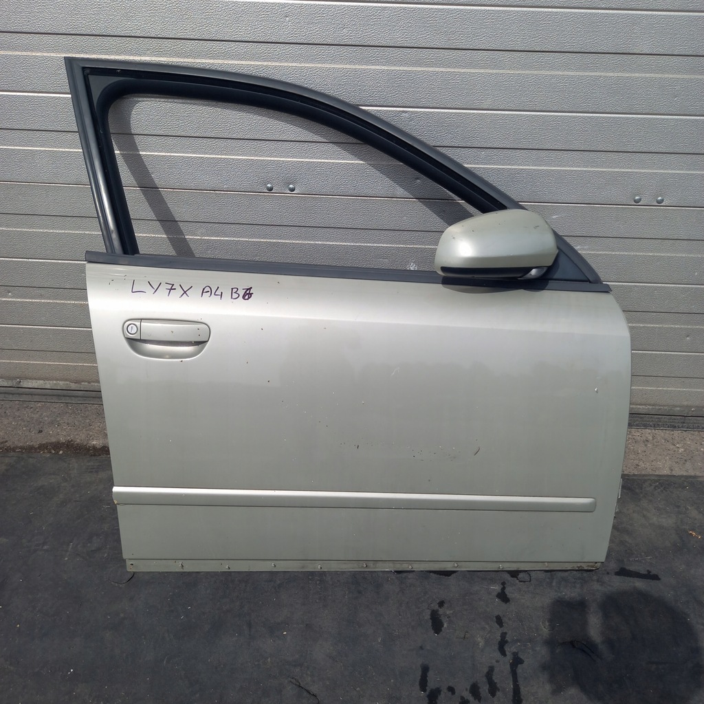 фото №1, Audi a4 b6 дверь перед правое lak ly7x