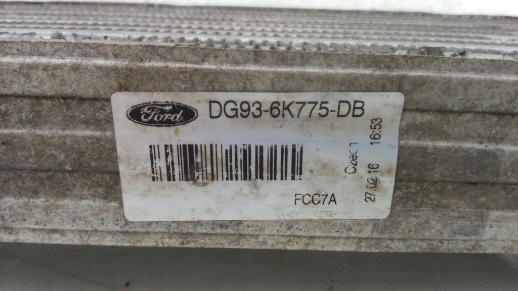 Ford mondeo mk5 інтеркулер dg93-6k775-db Зі Шроту
