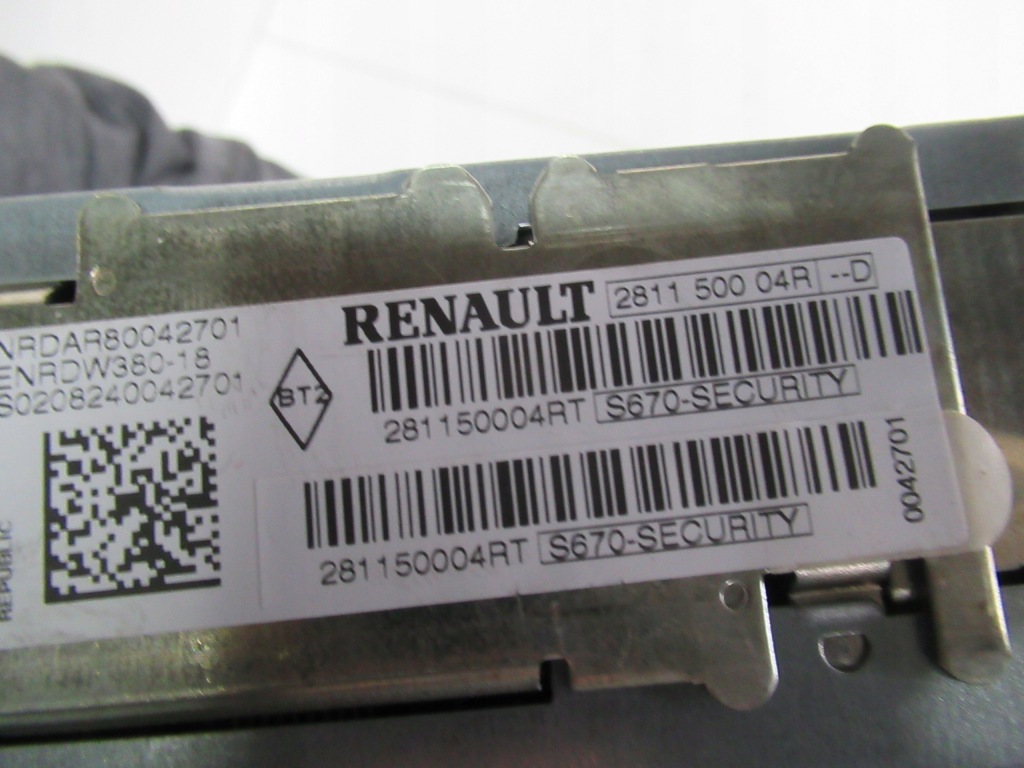 фото №2, Радио cd renault laguna iii 281150004rt