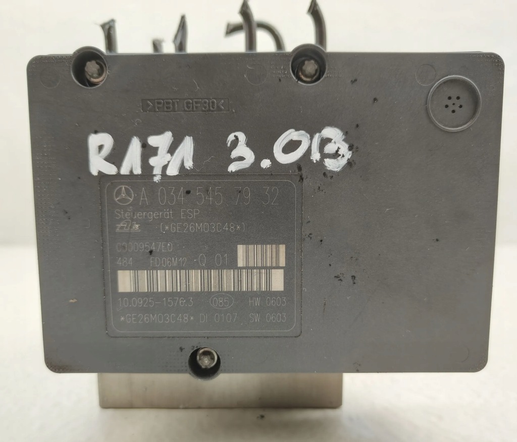 фото №7, Mercedes slk r171 3.0 v6 pomra блок управления aba a0054314312