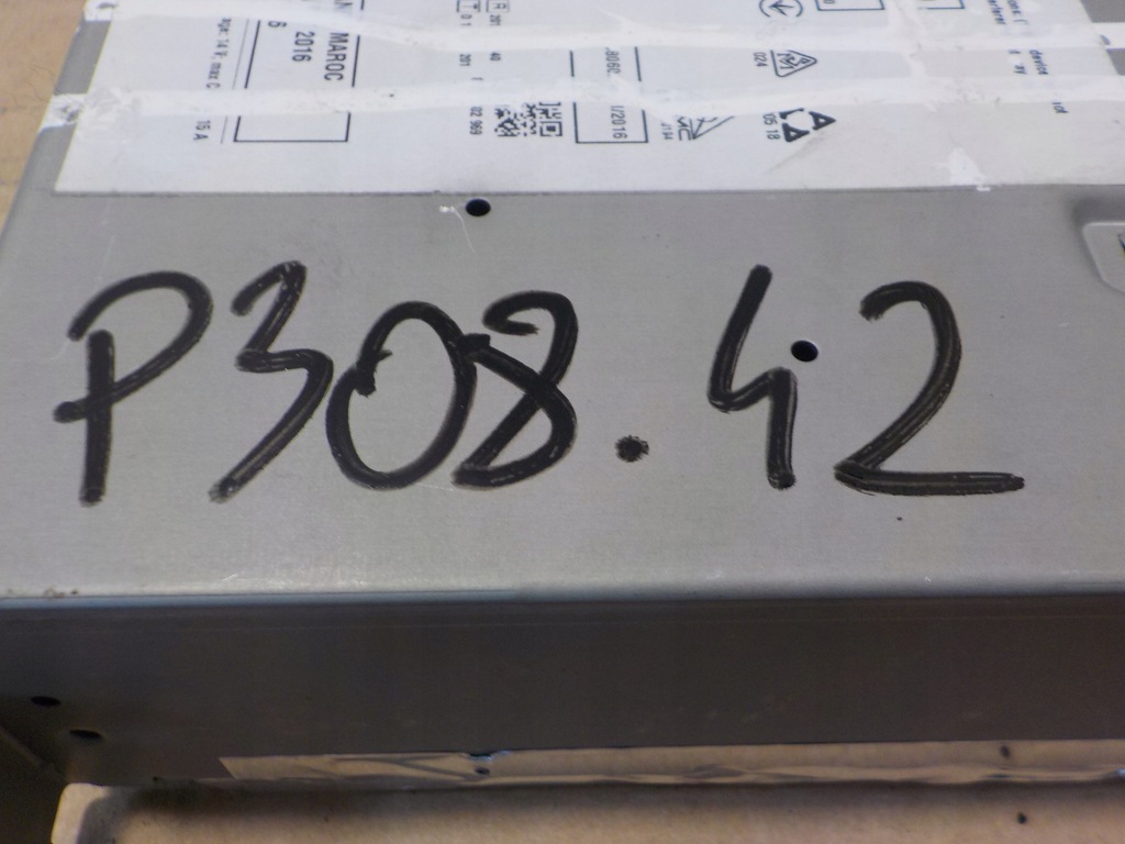 фото №7, Peugeot 308 1.2thp 2020 rok kombi модуль радио / навигации 9833499580