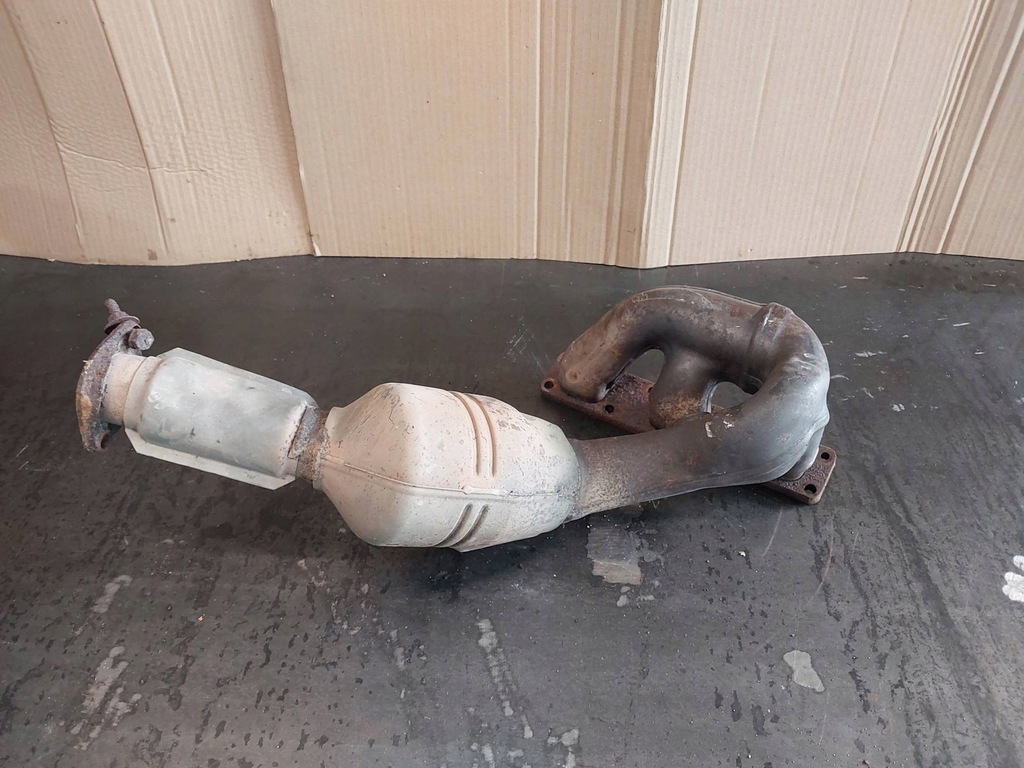 фото №10, Коллектор выпускной катализатор bmw 3 e46 325ti m54b25 256s5 7518670