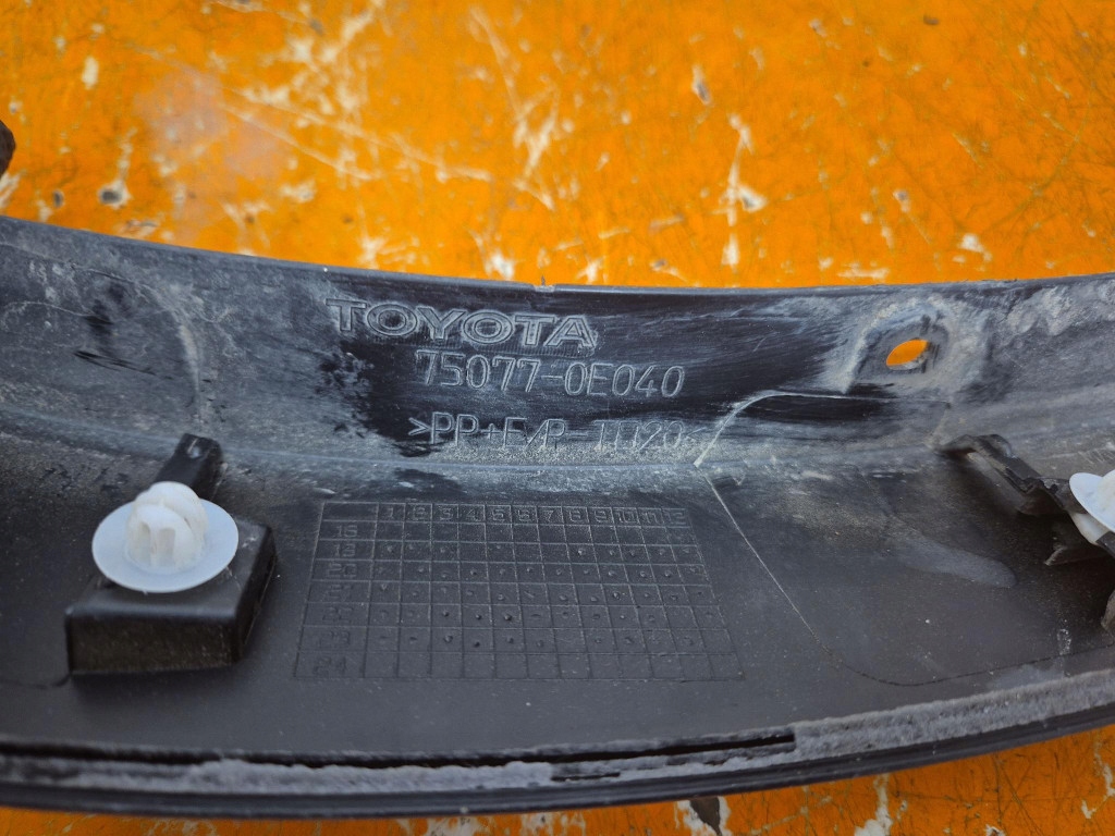 фото №5, Toyota highlander iv молдинг крыла задняя правый 75077-0e040