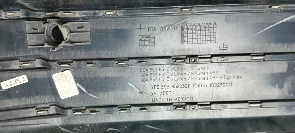 фото №6, Audi q5 80a решітка радіатора решітка радіатора бампера s line