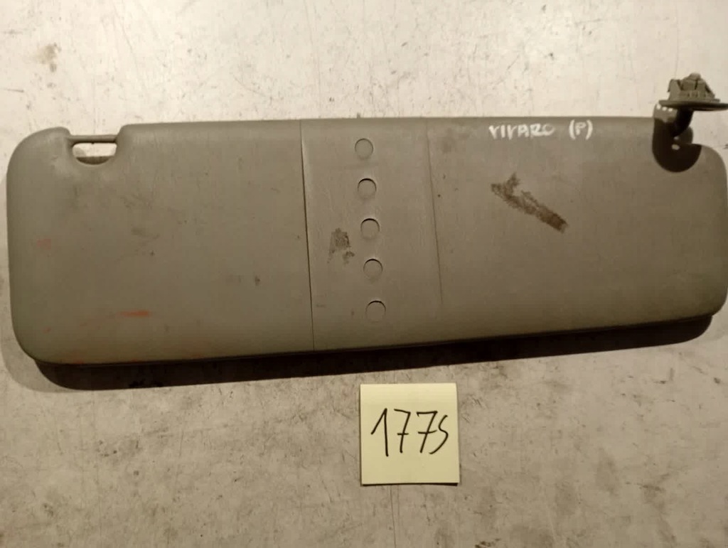 фото №1, Opel vivaro a защита солнцезащитная правая