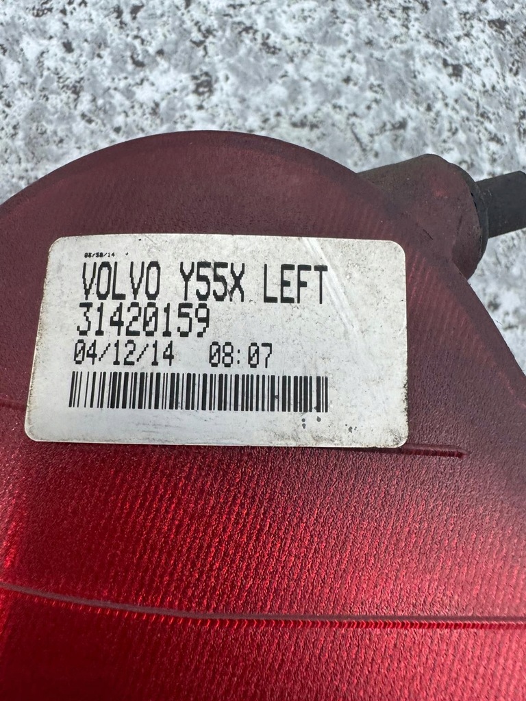 фото №5, Лампа противотуманная левый задняя volvo v40 ii 2012-2018r 31420159 xc70 iii