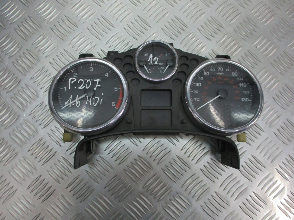 фото №1, Счетчик приборы peugeot 207 1.6 hdi