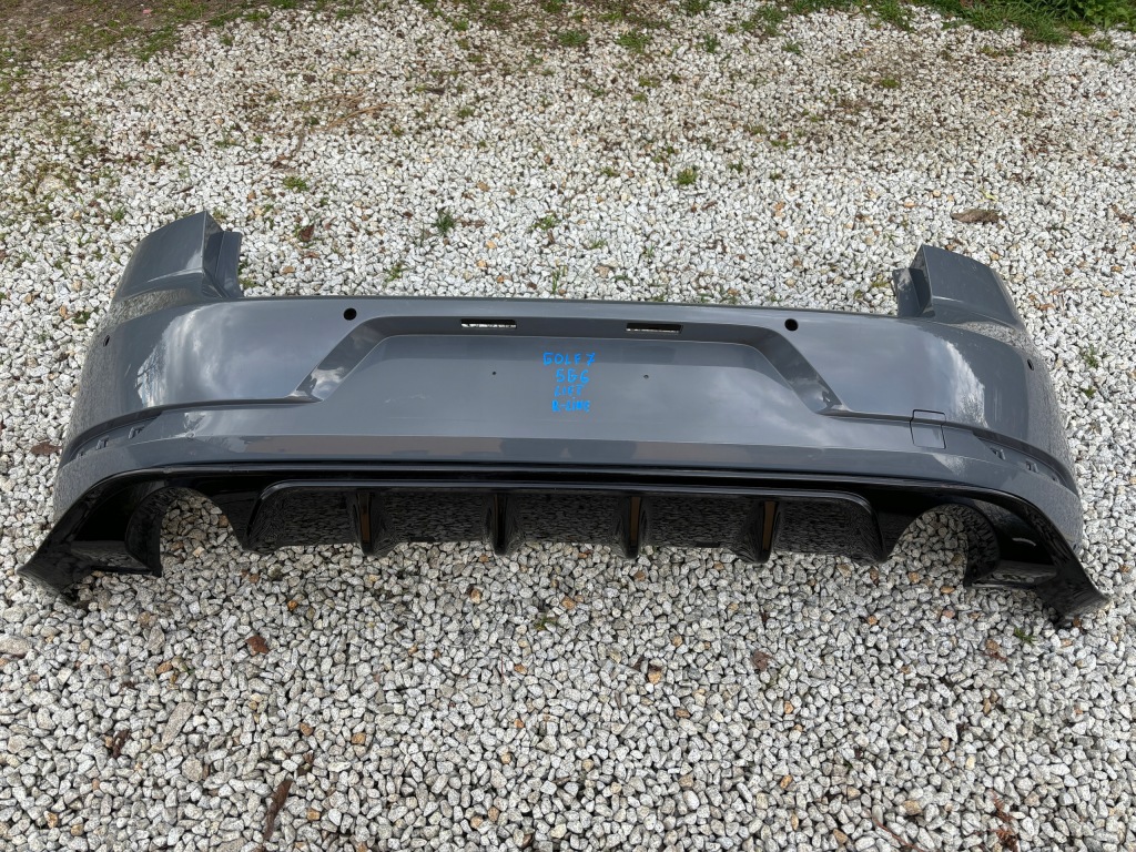 фото №1, Vw golf 7 vii lift gti r-line 5g бампер задня задній дифузор спойлер