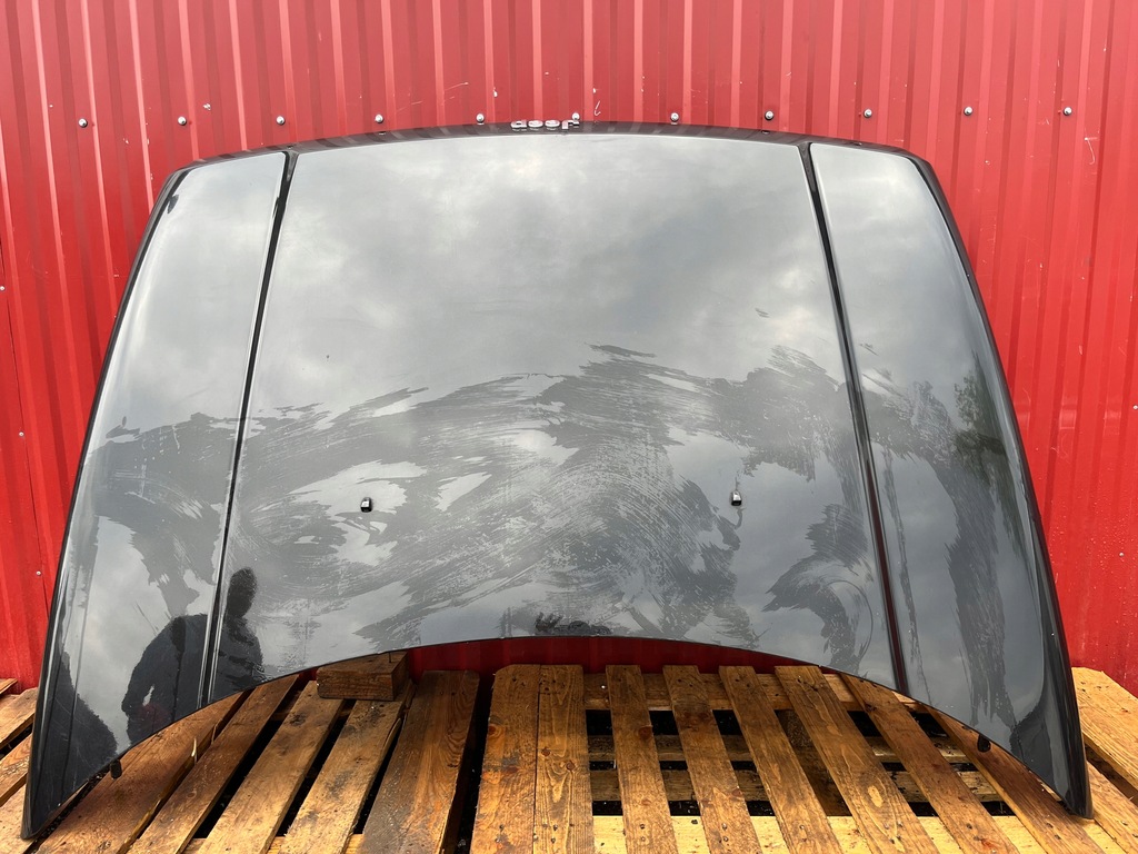 фото №1, Jeep commander капот оригинал pxr ładna w цвет