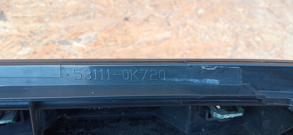 фото №14, Toyota hilux 15- решітка радіатора решітка радіатора бампера передній 53111-0k720