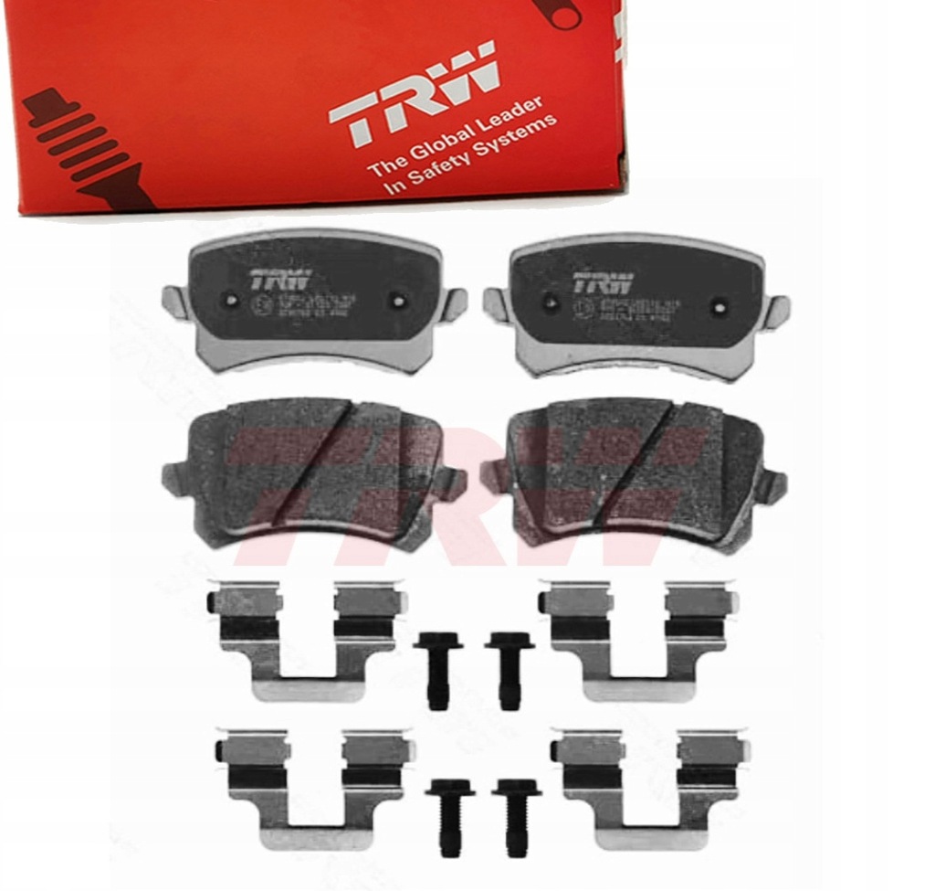 фото №1, Тормозные колодки тормозные задняя do vw passat alltrack 2.0 tdi