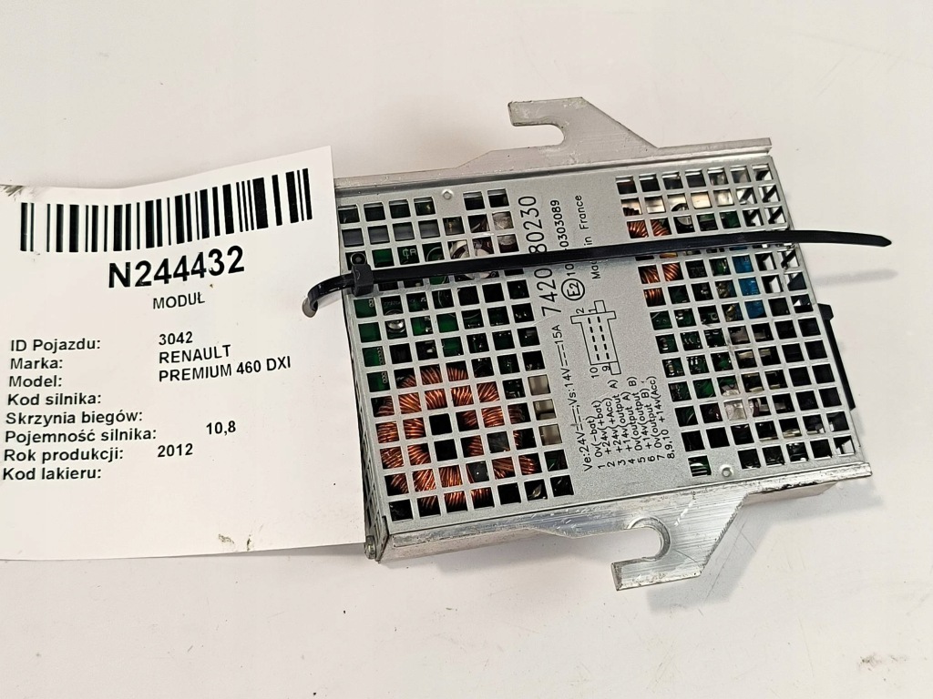 фото №1, Модуль перетворювач 7420880230 renault premium