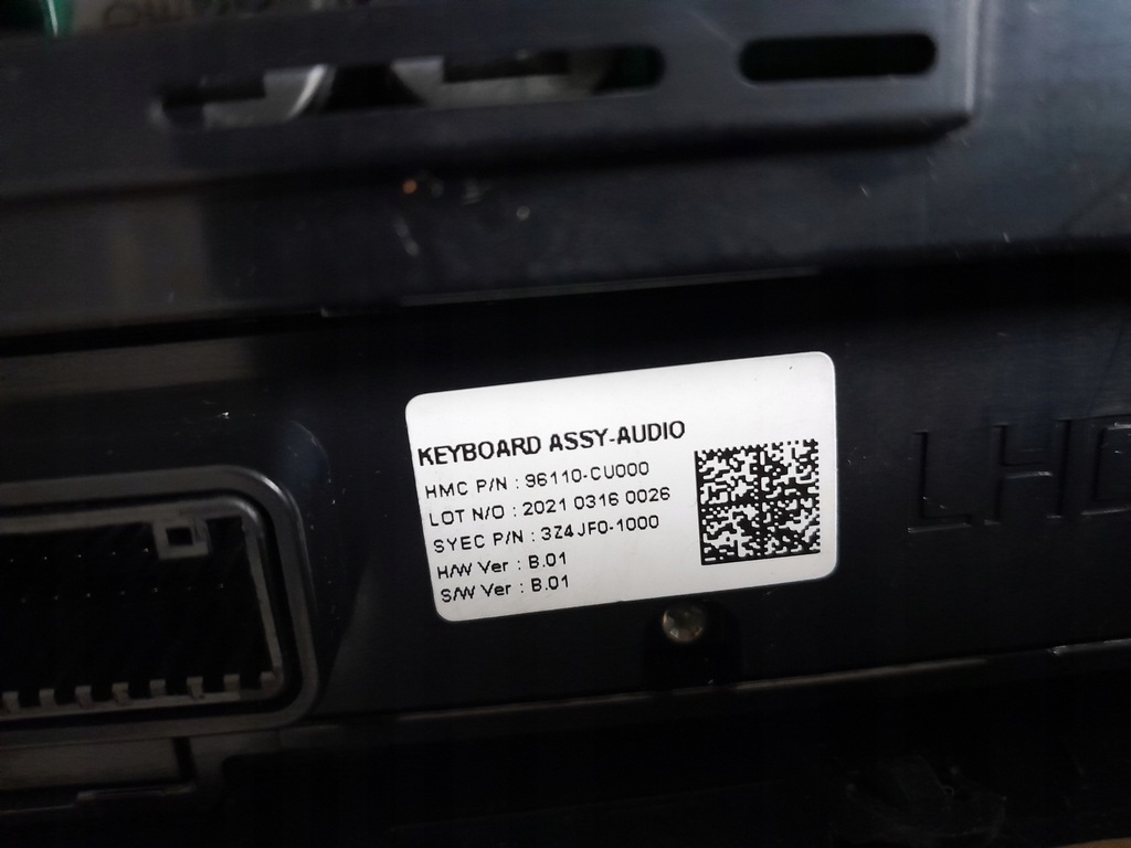 фото №13, Genesis gv60 ev панель кондиционера переключатели лента рамка кабель