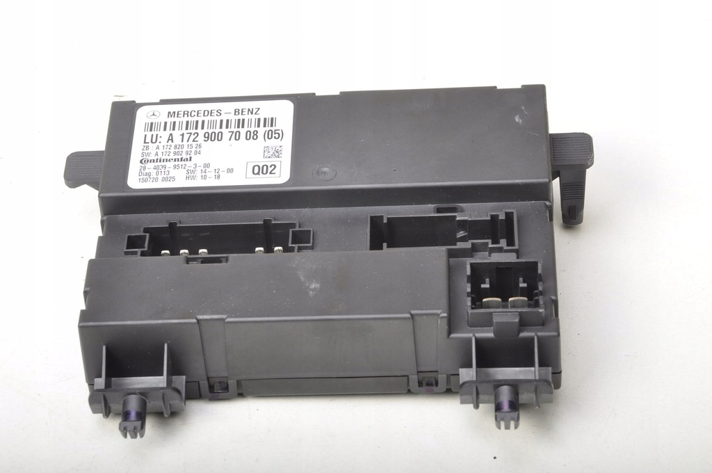 фото №1, Mercedes w172 r172 модуль блок управления крыша a1729007008