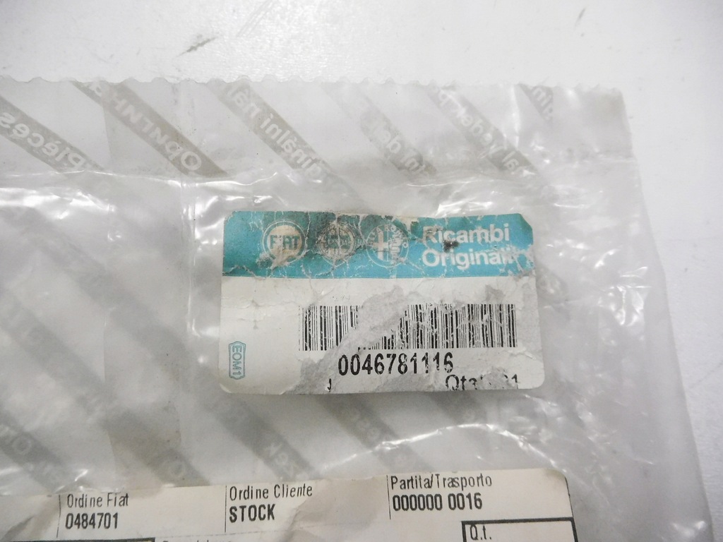 фото №10, Трубка форсунки топлива fiat palio оригинальный номер 46781116