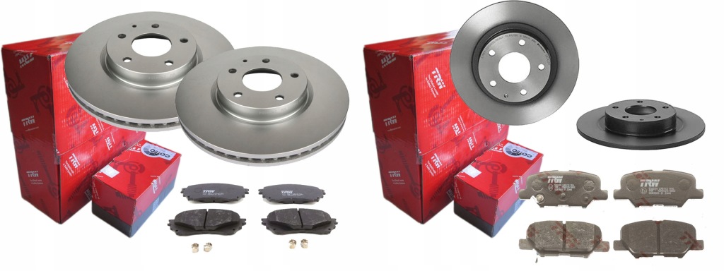фото №1, Гальмівні диски гальмівні колодки p+t trw mazda 6 gl gj