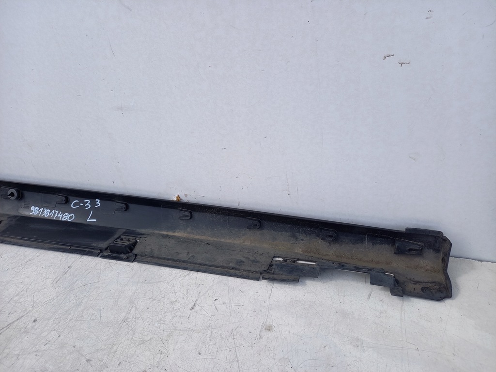 фото №7, Молдинг поріг ліва citroen c3 iii 9813817480