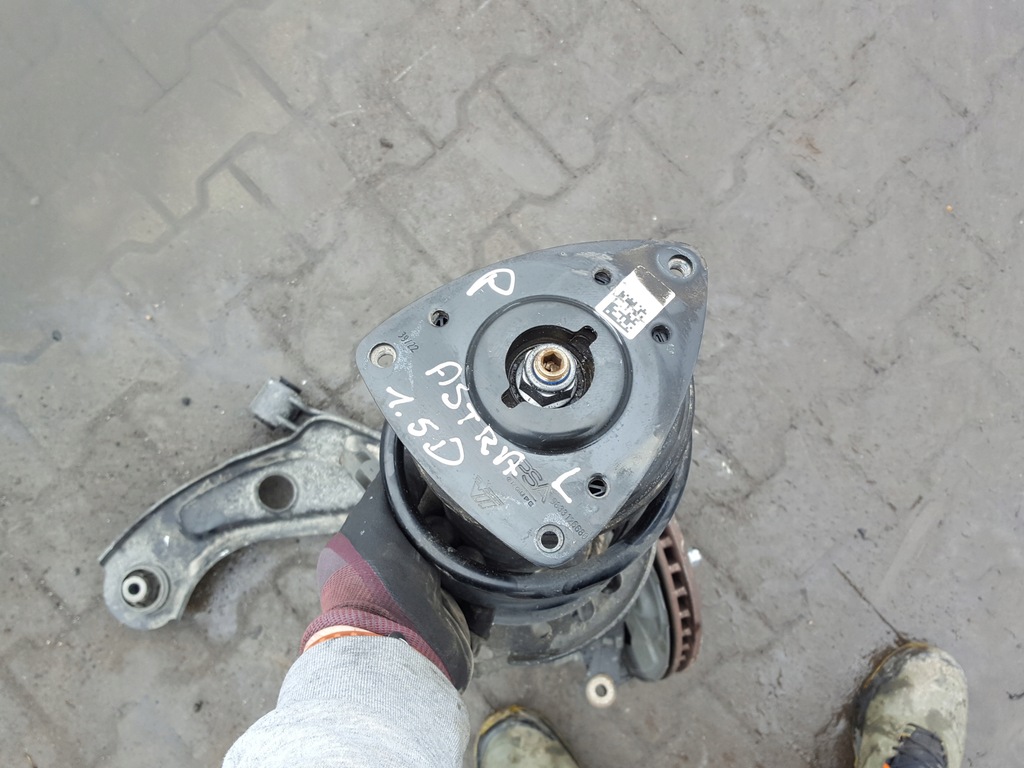 фото №7, Opel astra vi l 21r- 1.5 d амортизатор поворотний кулак права перед