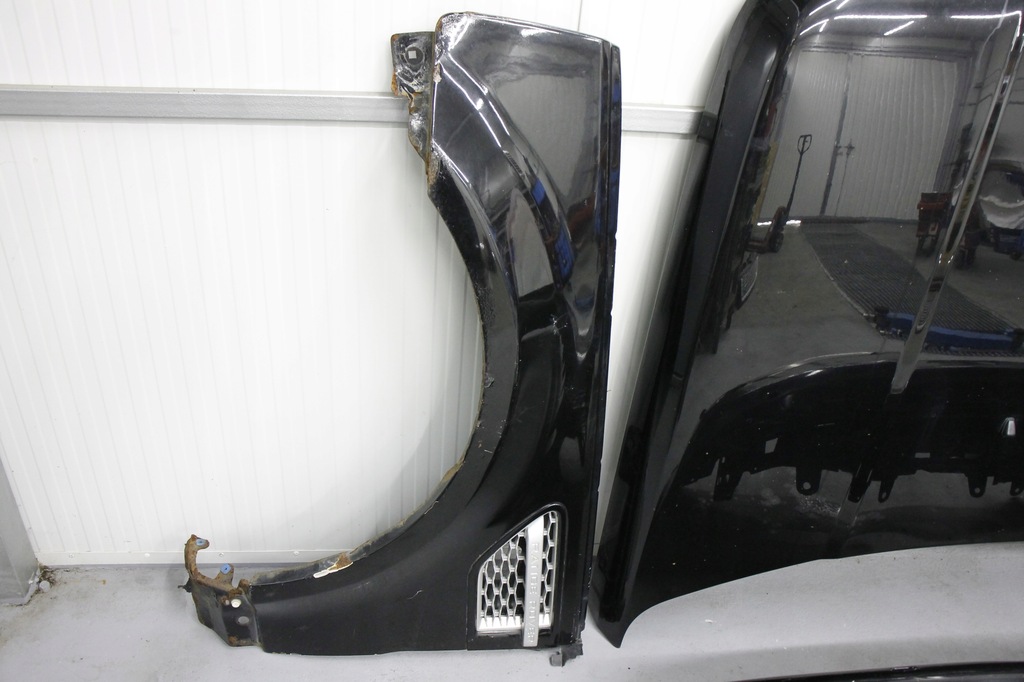 фото №6, Капот бампер перед крыло капот range rover sport l320 чёрный