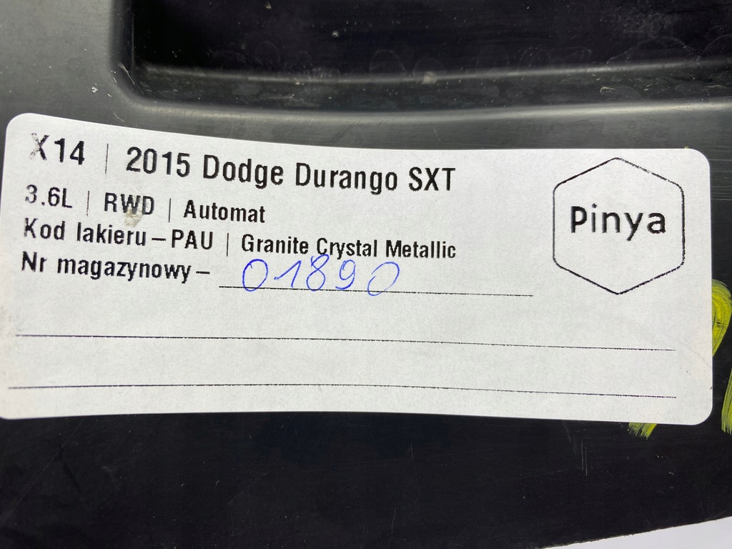 фото №5, Защита жабо dodge durango 2014+ usa