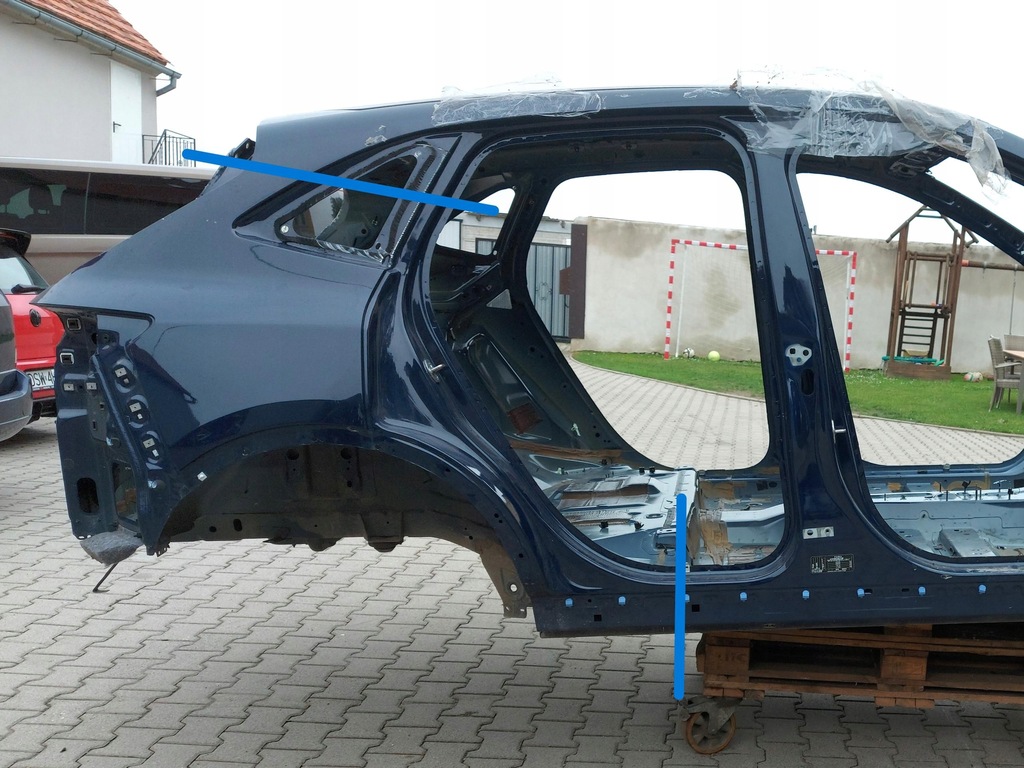 фото №1, Ford kuga mk3 четверть крыло правый задняя