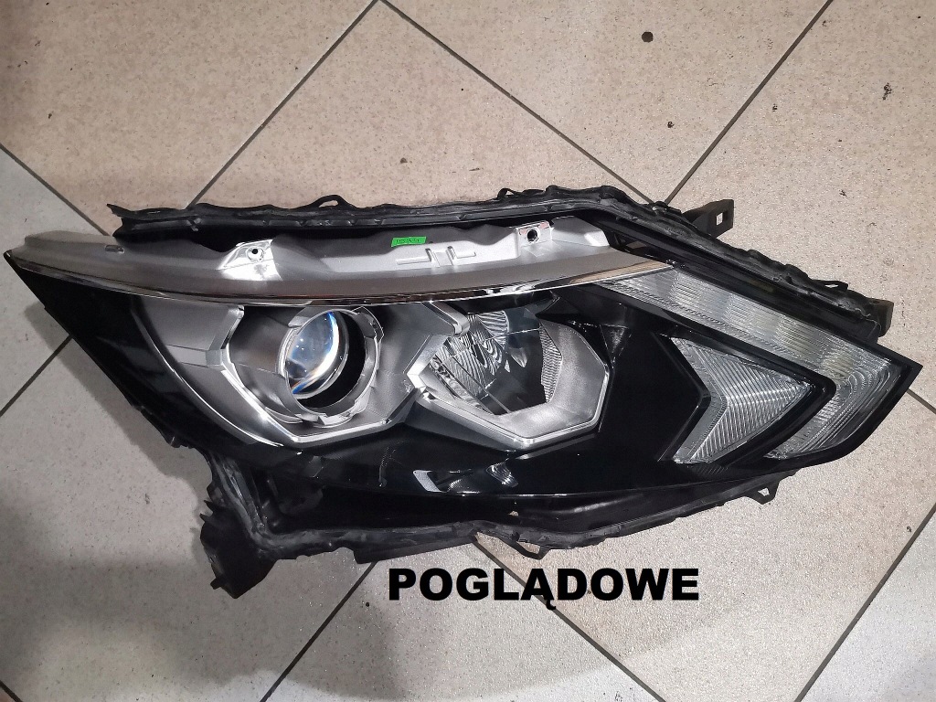 Лінза головна led qashqai 2 j11 led пасажира Недорого