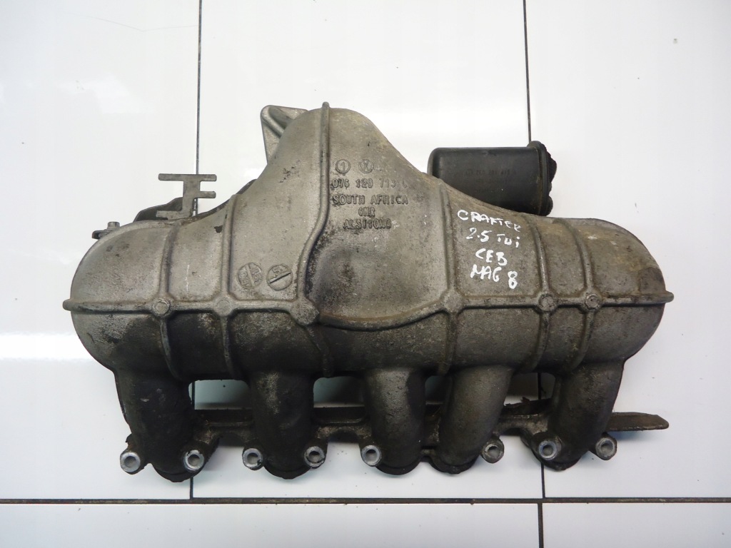 фото №1, Vw crafter 2.5tdi ceb коллектор всасывающий 076129713c