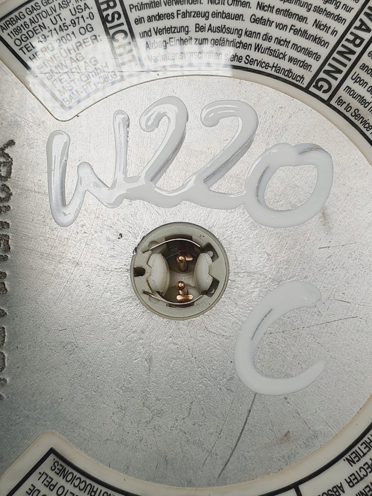 фото №6, Подушка подушка безопасности водителя mercedes w220