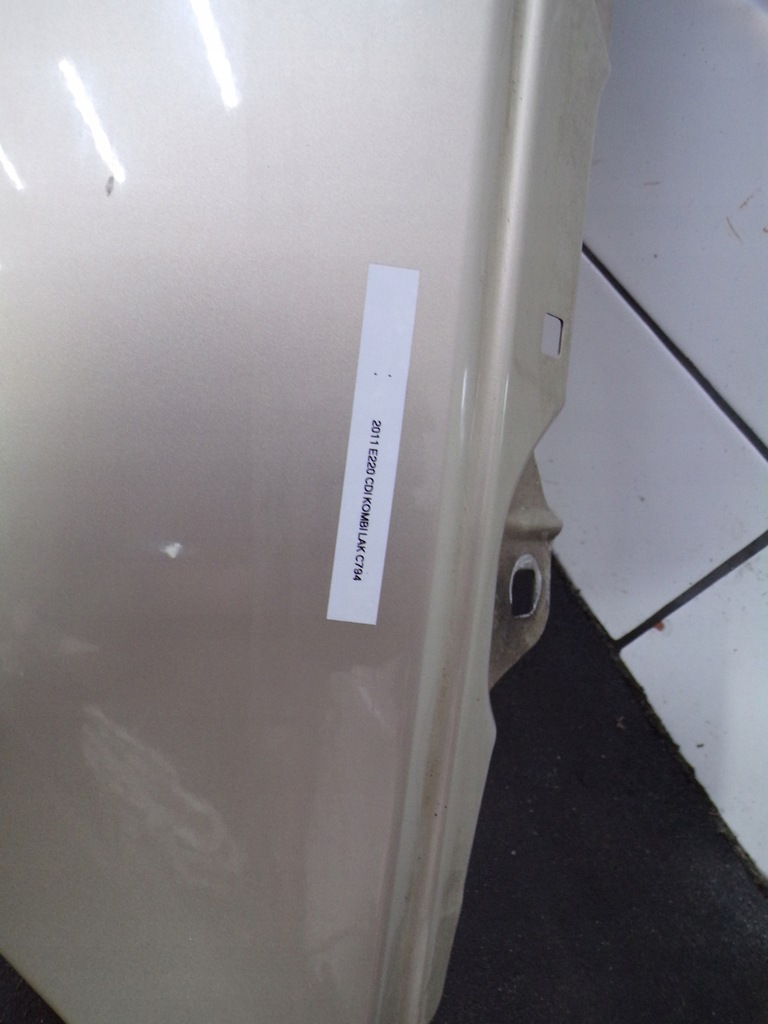 фото №6, Крила правий перед передній mercedes w212 lak c794