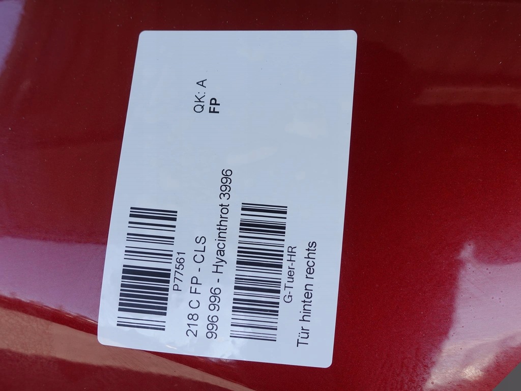 фото №11, Mercedes cls c218 10- дверь правое задняя полный