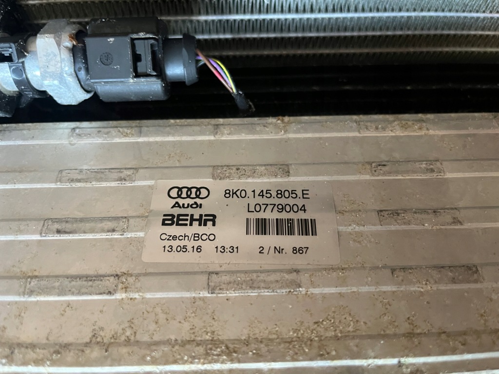 Audi a8 d4 3.0 tdi рестайлинг  балка ремень перед радиатор вентилятор комплект 2016r Доставка