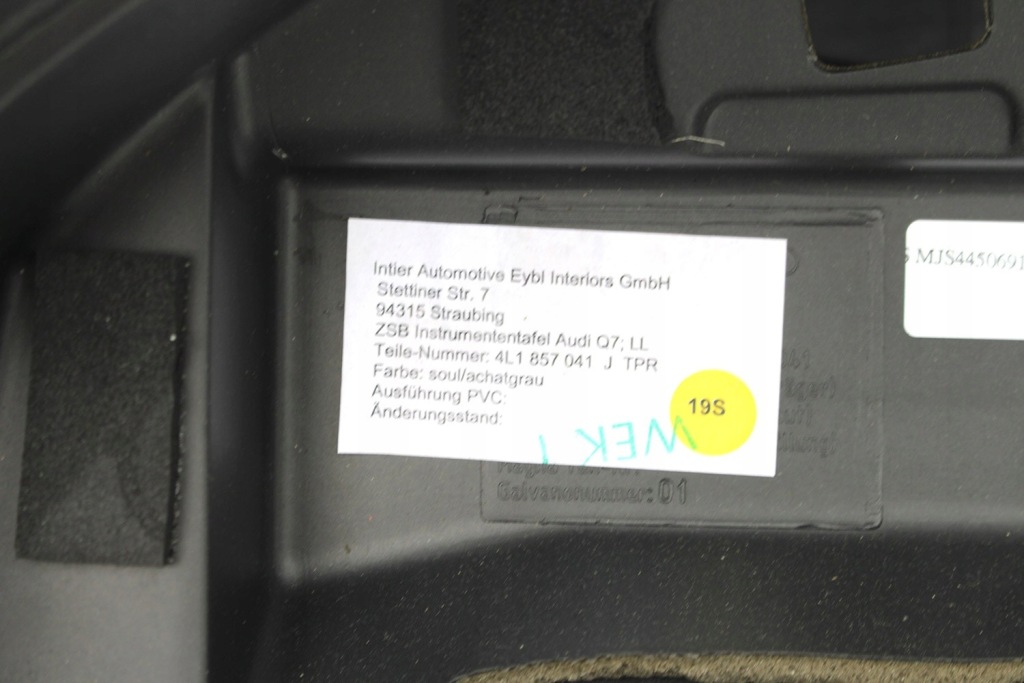 фото №13, Audi q7 lift fl панель  4l1857041j 4l1857041n приладова панель приладів pulpit tpr