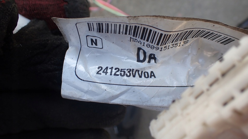 фото №8, Жгут трубопровод дверь nissan note e12 241253vv0a