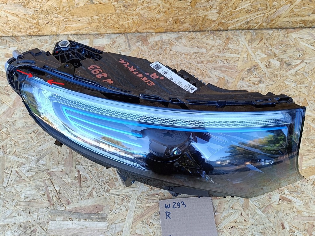 фото №6, Mercedes eqc w293 full led комплектная лампа правая led 2022r